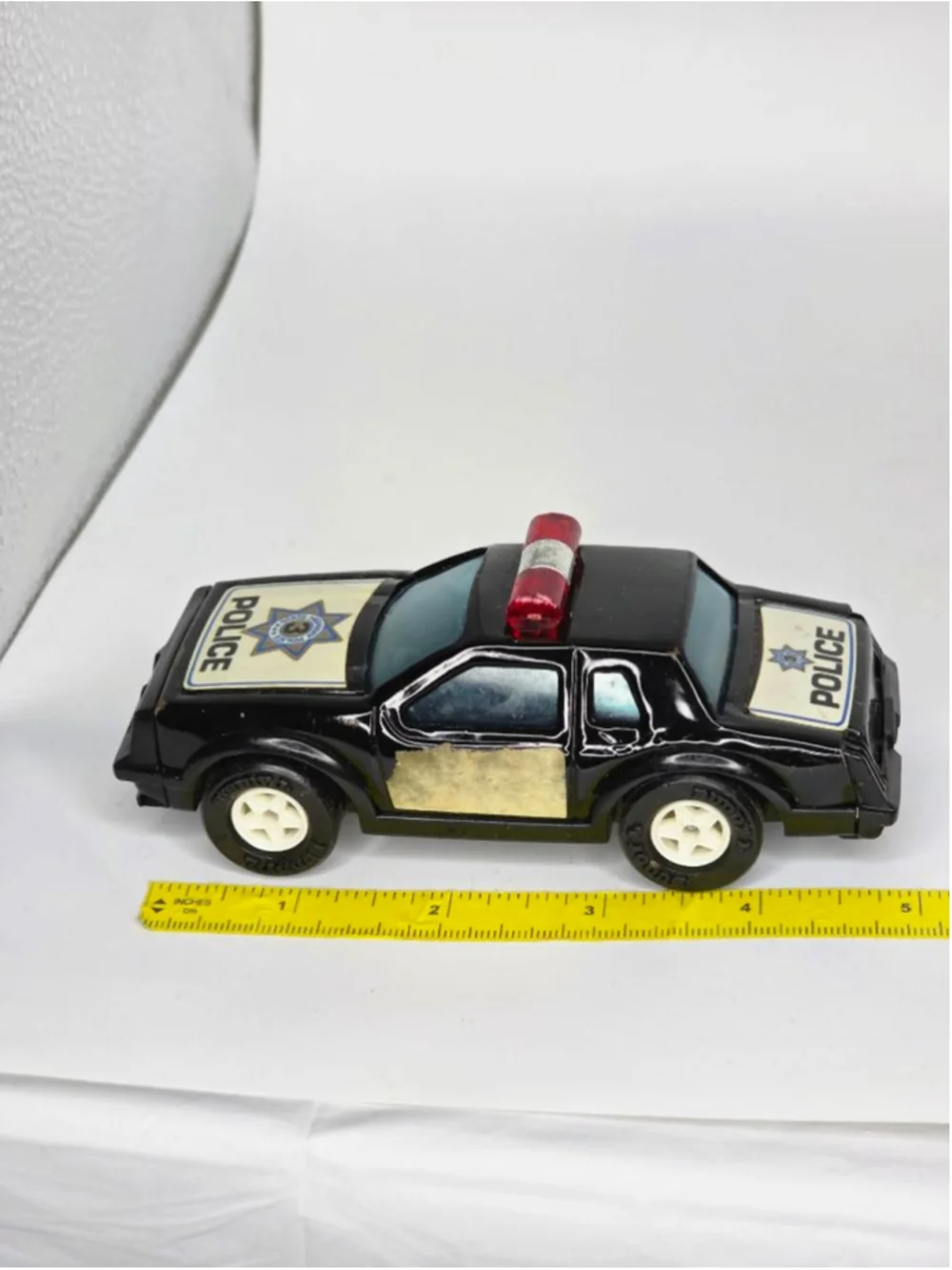 Boys Buddy L Police Car Toy One Size Black Red